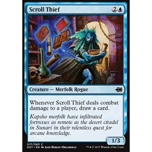 Magic löskort: Duel Decks: Merfolk vs. Goblins: Scroll Thief