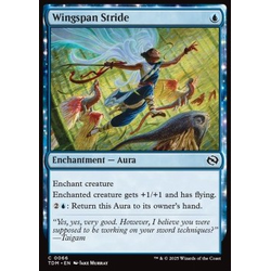 Magic löskort: Tarkir: Dragonstorm: Wingspan Stride (Foil)