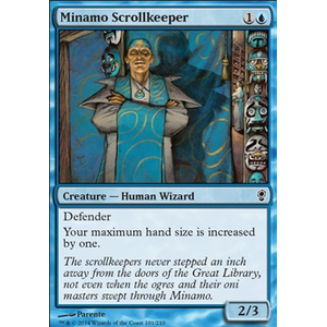 Magic löskort: Conspiracy: Minamo Scrollkeeper