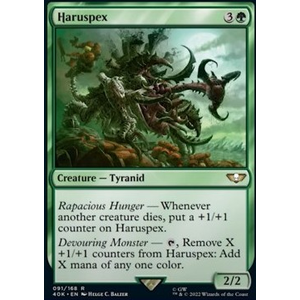 Magic löskort: Universes Beyond: Warhammer 40,000: Haruspex