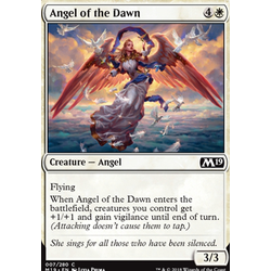 Magic löskort: Core Set 2019: Angel of the Dawn