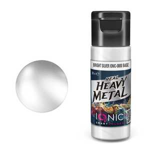 IONIC Real Heavy Metal: Bright Silver Base (20ml)