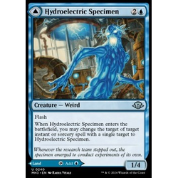Magic löskort: Modern Horizons 3: Hydroelectric Specimen // Hydroelectric Laboratory (Foil)