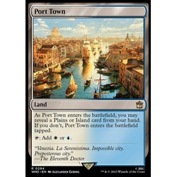 Magic löskort: Universes Beyond: Doctor Who: Port Town