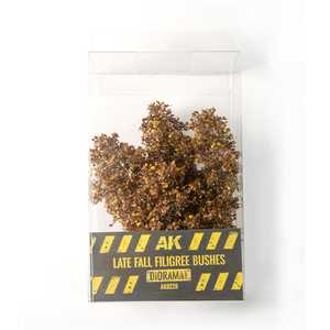 Diorama: Late Fall Filigree Bushes