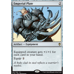 Magic löskort: Commander 2016: Empyrial Plate