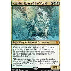 Magic löskort: Commander 2017: Arahbo, Roar of the World (Foil)
