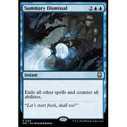 Magic löskort: Commander: Modern Horizons 3: Summary Dismissal