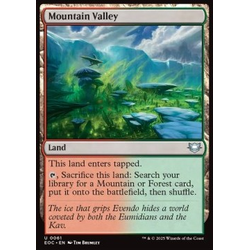 Magic löskort: Commander: Edge of Eternities: Mountain Valley