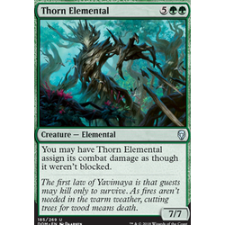 Magic löskort: Dominaria: Thorn Elemental