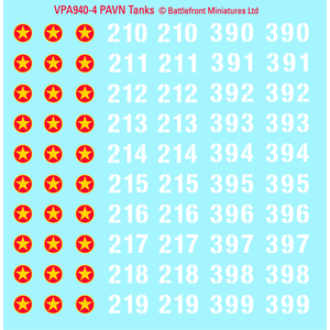 PAVN Decal Sheets (4)