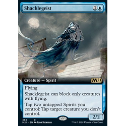 Magic löskort: Core Set 2021: Shacklegeist (alternative art)