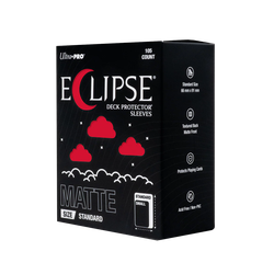 Card Sleeves Standard Matte Eclipse Apple Red 66x91mm (105) (Ultra Pro)