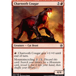 Magic löskort: Masters 25: Chartooth Cougar