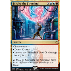 Magic löskort: Guild Kits: Invoke the Firemind