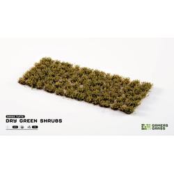 Gamer's Grass: Dry Green Shrubs