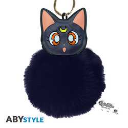 Sailor Moon Mjukisnyckelring – Luna 10 cm