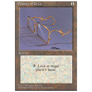 Magic löskort: 4th Edition: Glasses of Urza