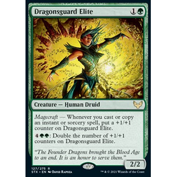 Magic Löskort: Strixhaven: School of Mages: Dragonsguard Elite (Foil)