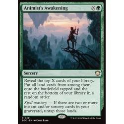Magic löskort: Commander: Secrets of Strixhaven: Animist's Awakening