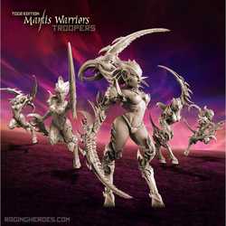 Lust Elves: Mantis Warriors - Troops