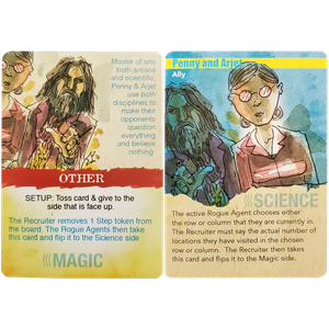 Mind MGMT: Penny and Arjet Promo Card
