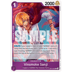 One Piece Löskort: Royal Blood: Vinsmoke Sanji