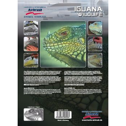Stencil "Iguana Wildlife"