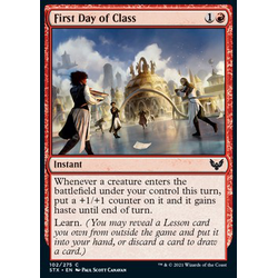 Magic Löskort: Strixhaven: School of Mages: First Day of Class