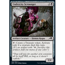 Magic löskort: Kamigawa: Neon Dynasty: Undercity Scrounger (Foil)
