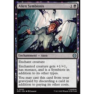 Magic löskort: Magic: the Gathering: Marvel's Spider-Man: Alien Symbiosis