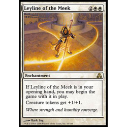 Magic löskort: Guildpact: Leyline of the Meek