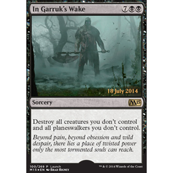 Magic löskort: M15: In Garruk's Wake (Prerelease Foil)