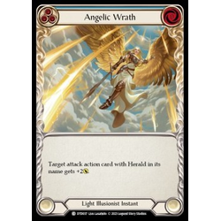 FaB Löskort: Dusk till Dawn: Angelic Wrath (Blue) (Rainbow Foil)