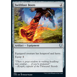 Magic löskort: Commander Legends: Swiftfoot Boots