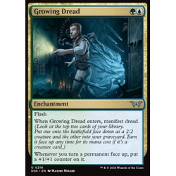 Magic löskort: Duskmourn: House of Horror: Growing Dread