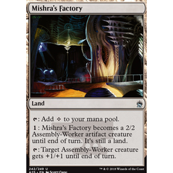 Magic löskort: Masters 25: Mishra's Factory (Foil)