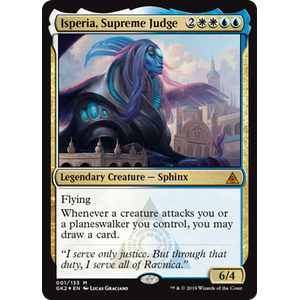 Magic löskort: Ravnica Allegiance Guild Kits: Isperia, Supreme Judge (Foil)
