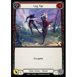 FaB Löskort: Welcome to Rathe - Hero Deck: Leg Tap (Red)