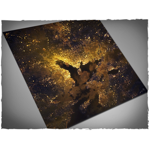 DCS Game Mat Orbital Night Coast 4x4 ~ 122x122cm (Mousepad)