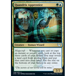 Magic Löskort: Strixhaven: School of Mages: Quandrix Apprentice