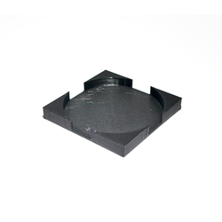 Enchanted Plastics: 40mm round to 40mm Square Slot-in Adapter (10)