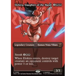 Magic löskort: Marvel Super Heroes: Elektra, Daughter of the Hand (V.2) (alternative art)