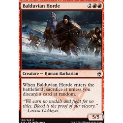 Magic löskort: Masters 25: Balduvian Horde (Foil)