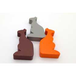 Spelpjäs: Kangaroo - Orange (1)