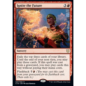Magic löskort: Commander 2019: Ignite the Future
