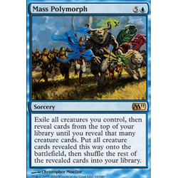 Magic löskort: Core Set 2011 (M11): Mass Polymorph