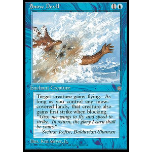 Magic löskort: Ice Age: Snow Devil