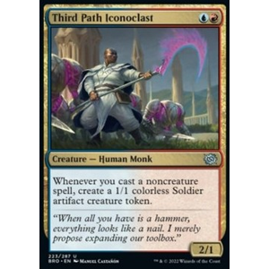 Magic löskort: The Brothers' War: Third Path Iconoclast (Foil)