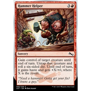 Magic löskort: Unstable: Hammer Helper (Foil)